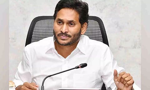 Andhra Pradesh Chief Minister YS Jagan Mohan Reddy ,&nbsp; Image Credit: ANI