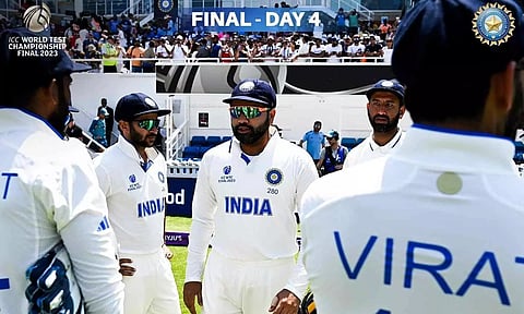 Australia sets a fourth-innings target of 444 runs to Team India. (BCCI)