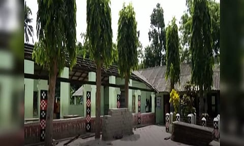 Bahanaga High School before the demolition process