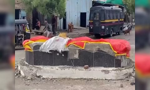 Visuals from Dhule. ANI