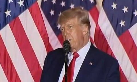 Former US President Donald Trump