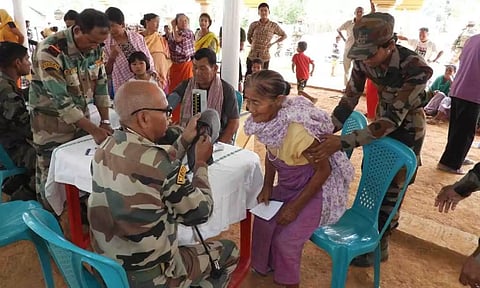 The State government is trying to make Khongsang railway station activated within the next 10 days for convenient transportation of essential items. (IANS)