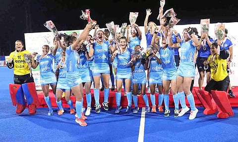 India stuns Korea, wins Women’s Jr Hockey Asia Cup
