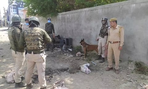 Visuals from the spot, IANS