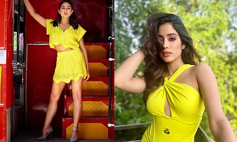Sara Ali Khan and Janhvi Kapoor (Instagram)