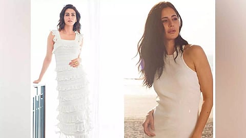 (from left) Kriti Sanon, Katrina Kaif