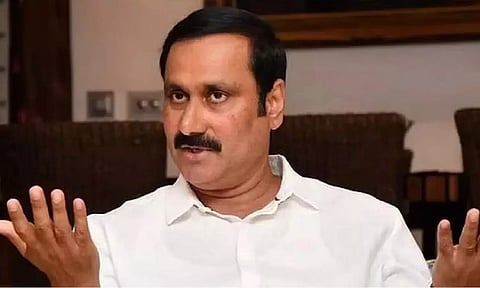 PMK president Dr. Anbumani Ramadoss&nbsp;