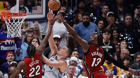 Once again the Nuggets were led by Jokic, the Serbian big man hitting for a double-double of 28 points