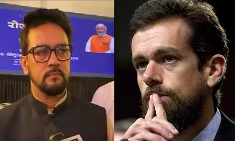 &nbsp;Anurag Thakur; Jack Dorsey