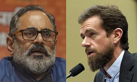 Rajeev Chandrasekhar; Jack Dorsey