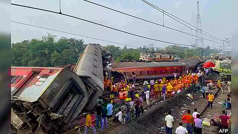 Odisha train accident (AFP)
