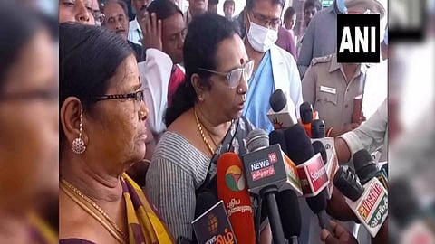 Chairperson of Tamil Nadu State Commission for Women, AS Kumari (Photo: ANI)