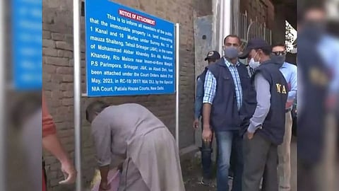NIA attaches 2 more properties in Hurriyat terror funding case (Photo: ANI)