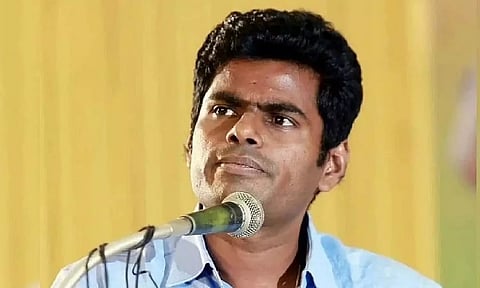 State BJP chief K Annamalai