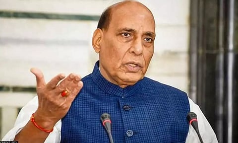 Defence Minister Rajnath Singh (PTI)