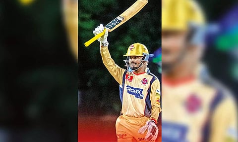 Pradosh Ranjan Paul was named the ‘Man of the Match’
