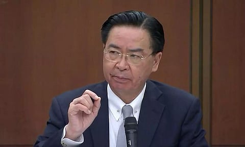 Taiwan's Foreign Minister Joseph Wu