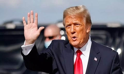 Former US President Donald J Trump Image Credit: ANI