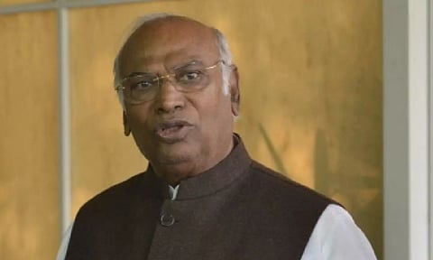 &nbsp;Congress President Mallikarjun Kharge