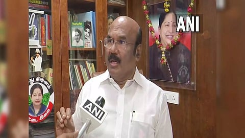 AIADMK leader D Jayakumar (Photo:ANI)
