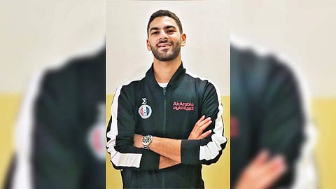 Egypt squash player Aly Abou Eleinen