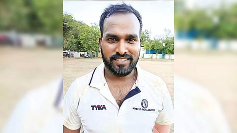 Medium pacer M Elumalai