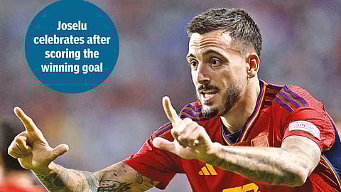 Joselu’s late winner puts Spain in Nations League final