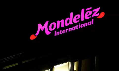The logo of Mondelez International&nbsp;