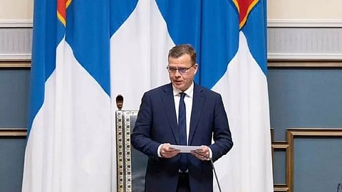 National Coalition Party chair Petteri Orpo (IANS)