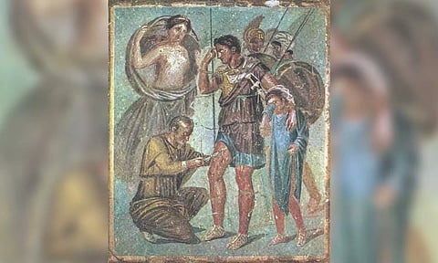 Scalpel, forceps, bone drill: Modern medicine in ancient Rome