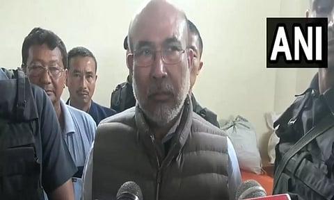 Manipur Chief Minister N Biren Singh (ANI)