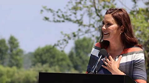 Governor of Michigan, Gretchen Whitmer (Photo Credit: Twitter/@GovWhitmer)