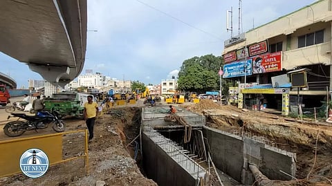 Stormwater drain works in Chennai

