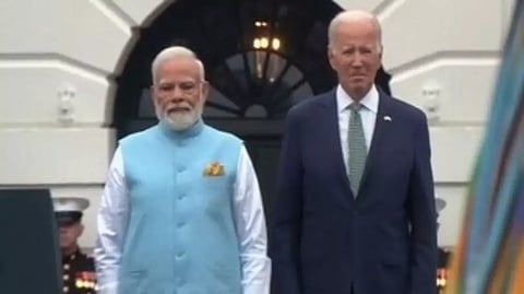 Prime Minister Narendra Modi and US President Joe Biden