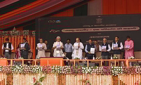 Amit Shah Arrives In Srinagar