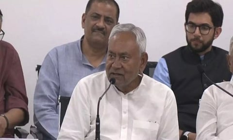 Bihar Chief Minister Nitish Kumar
