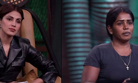 Actress Rhea Chakraborty and contestant Shuly Nada&nbsp;