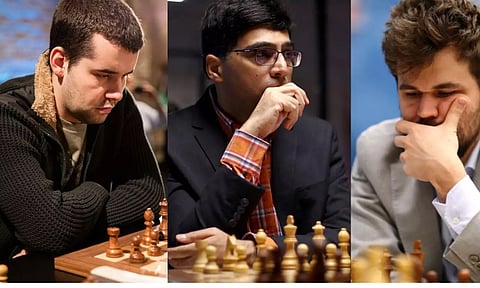 Legends Anand and Carlsen face off in Global Chess League