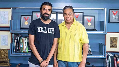Nag Ashwin and Kamal Haasan