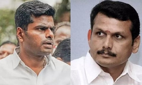 &nbsp;K Annamalai; V Senthilbalaji