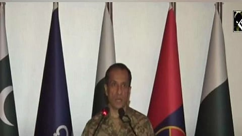 Inter-Services Public Relations Director General Maj-Gen Ahmed Sharif Chaudhry.