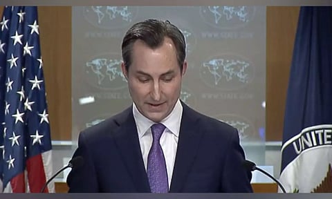US State Department spokesperson Matthew Miller