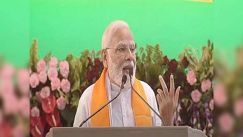 Prime Minister Narendra Modi in Bhopal (Photo: ANI)