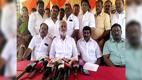 Minister of Hindu Religious &amp; Charitable Endowments, PK Sekar Babu (Photo: ANI)