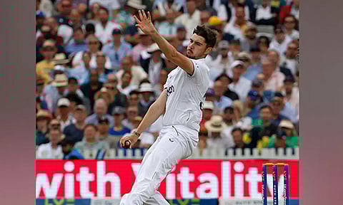 England's bowlers Josh Tongue (Twitter/englandcricket)