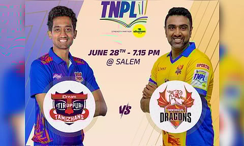 TNPL 2023: Dindigul win toss, opt to bowl first against Tiruppur
