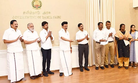 Stalin inaugurates various projects through video conference