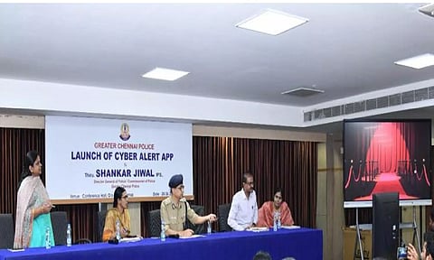 Chennai CoP Shankar Jiwal launches 'cyber alert' app