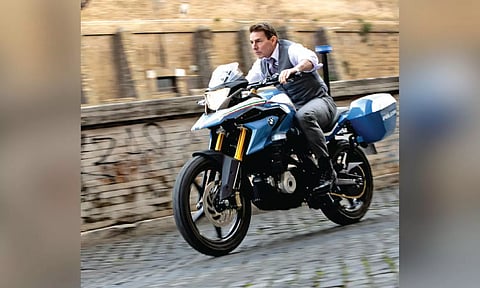 A still from 'Mission Impossible'