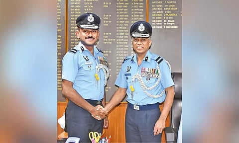 Air Commodore PS Vaidya takes over command of Avadi Air Force Station